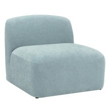 Cami Chenille Armless Lounge Chair